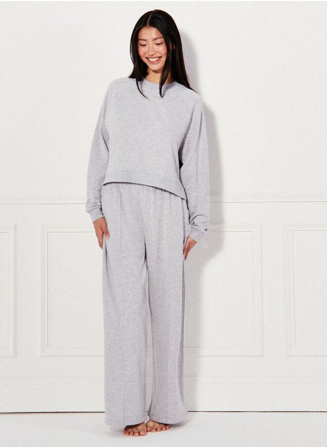 Fleece sweatshirt
