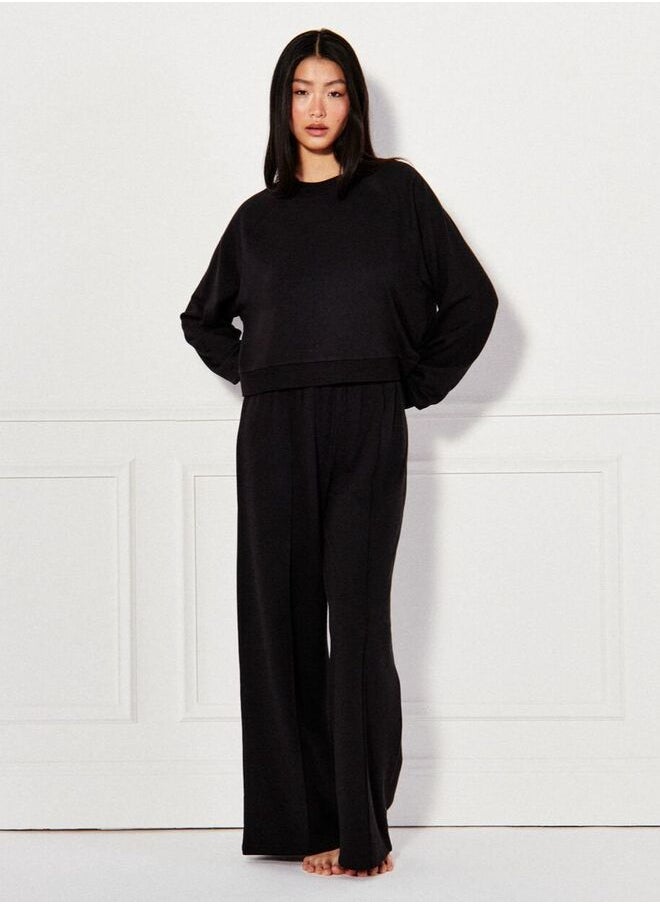 Fleece sweatshirt