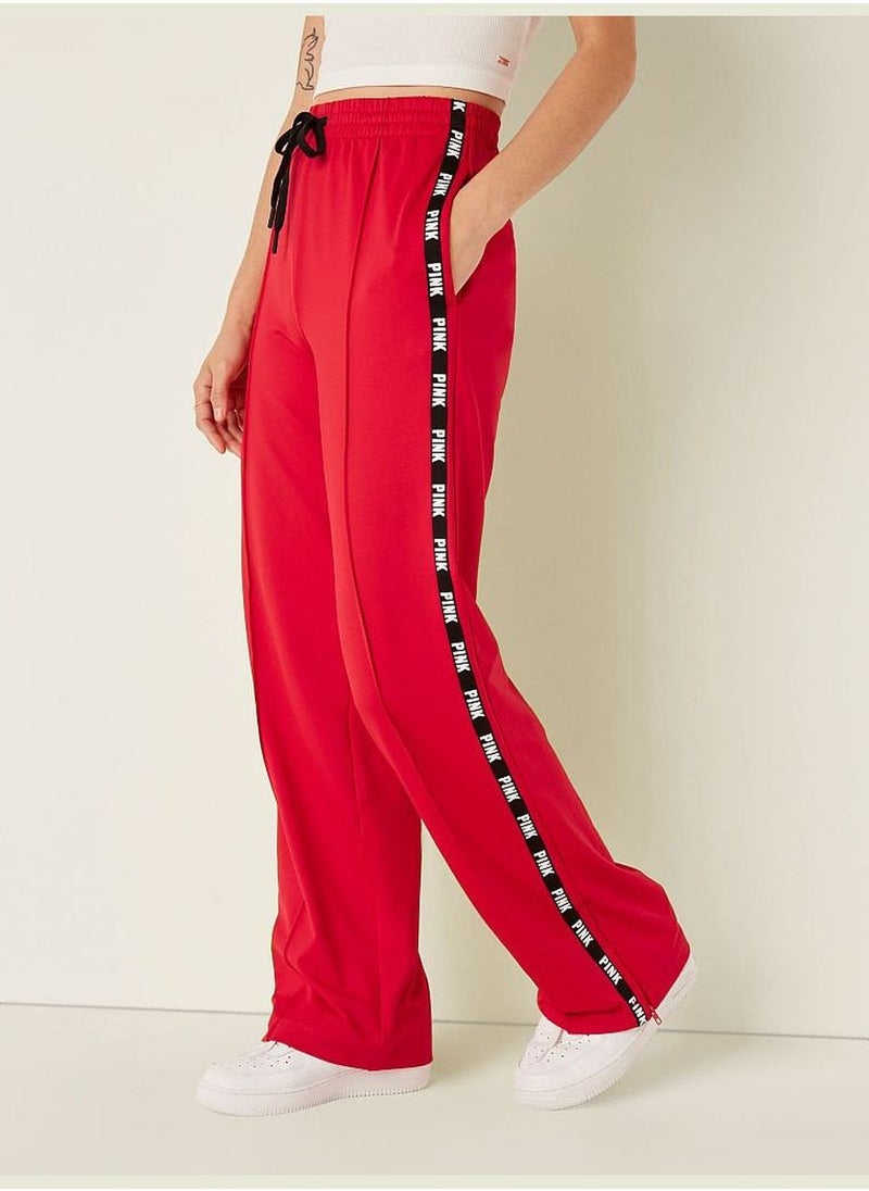 Wide Leg Track Pants