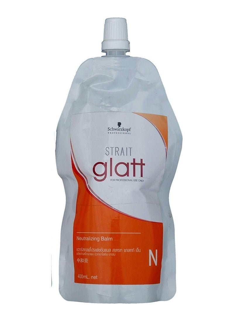 Glatt Professional Hair Straightener No.2 400ml and 400ml Neutralizer