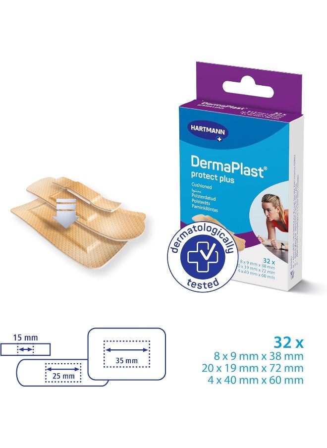 Protect Plus Plasters 19X72Mm 20'S Plaste - 3 packsr/Pcs.