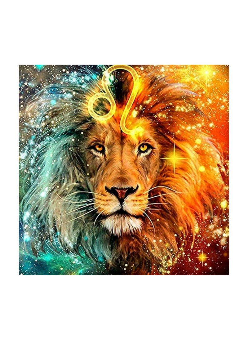 HASTHIP® 5D Diamond Painting by Number Kit, 40 * 50cm Full Drill Diamond Painting Rhinestone Embroidery Pictures for Adults Kids Relaxation and Home Wall Decor (Multi-Color 3)