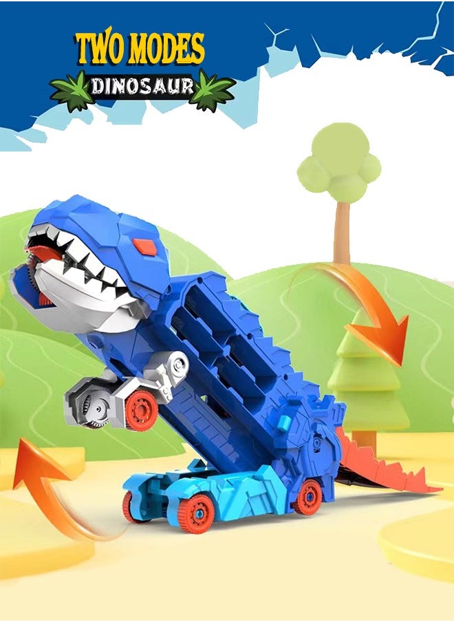 Folding Dinosaur Transport Car Game, Competitive Rolling Game for Eating and Storage, Casting Cars, New Products