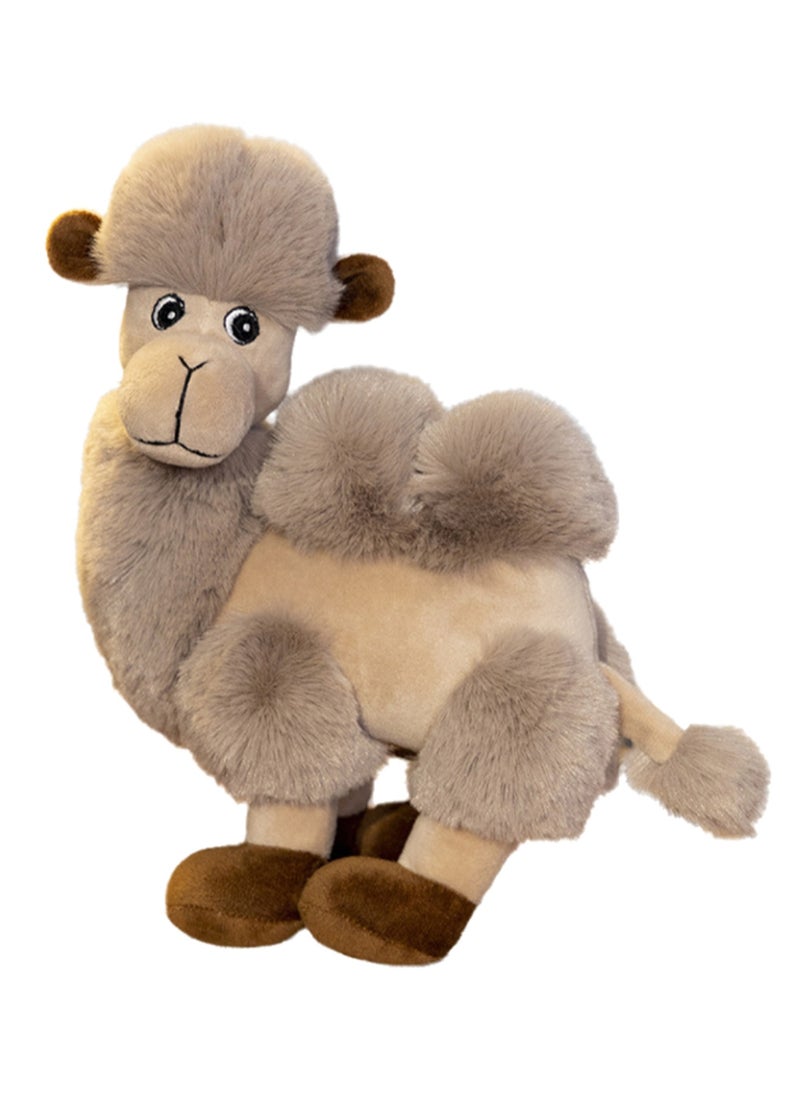 28 CM Cute Camel Plush Toy Soft Stuffed Cartoon Animal Doll For Girls And Boys All Ages Gift (Style 1)