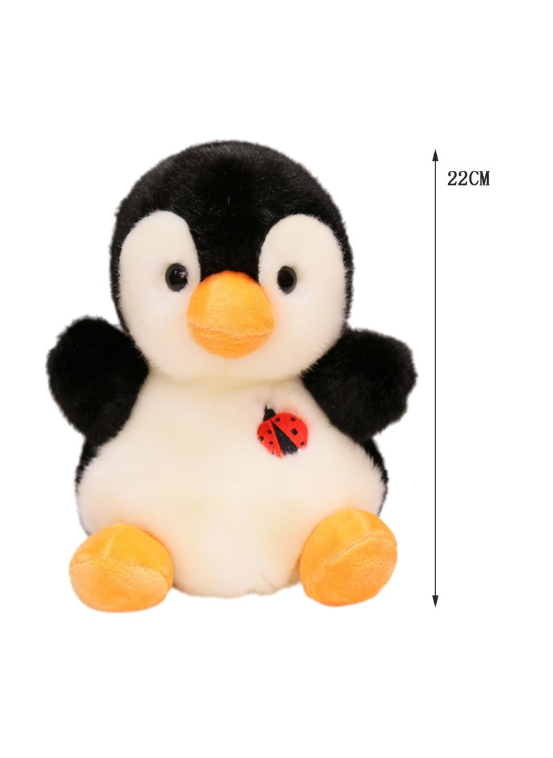 22 CM Cute Simulation Penguin Plush Toy Soft Stuffed Cartoon Animal Doll For Girls And Boys All Ages Gift