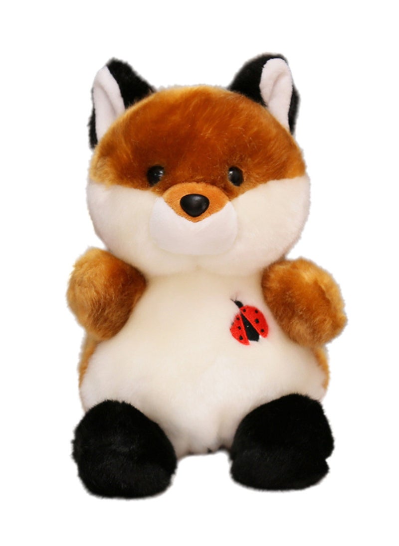 22 CM Cute Simulation Fox Plush Toy Soft Stuffed Cartoon Animal Doll For Girls And Boys All Ages Gift