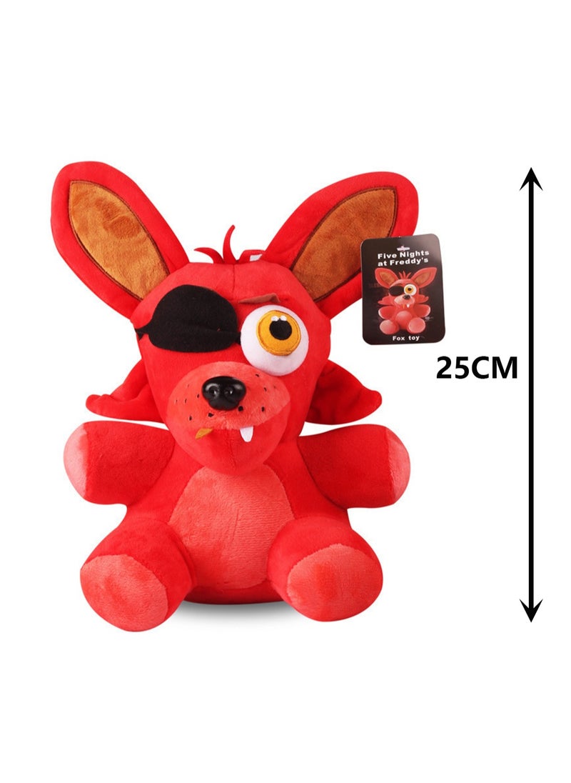 Five Nights at Freddy's Plush Toy Birthday Gift Collectible Figure - 25cm New Red Fox