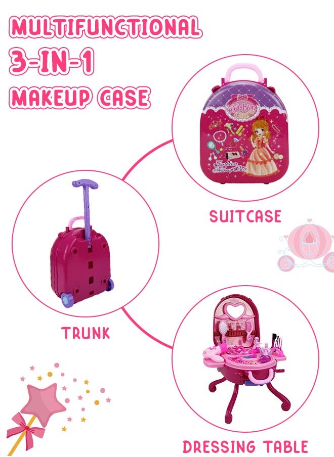 Children's Vanity Toy Set, Suitcase, Birthday Gift Toy