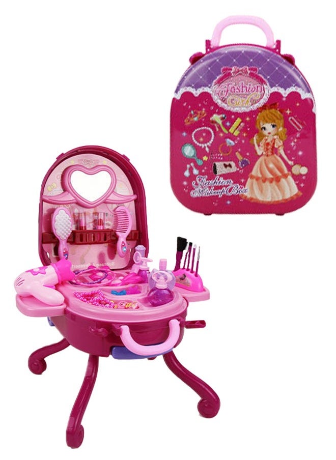 Children's Vanity Toy Set, Suitcase, Birthday Gift Toy