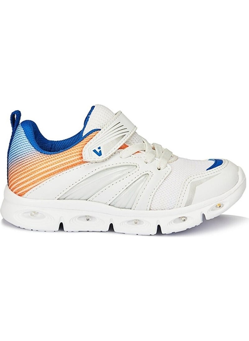 346,F21Y,116 Lighted Children's Sports Shoes/white/32