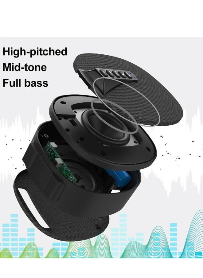 BLUETOOTH Speaker Wireless 10w BLUETOOTH double 5.0 Model:A662 Stereo Sound and Rich Bass, Built-in Mic FM Radio for Cell Phone Tablet Laptop