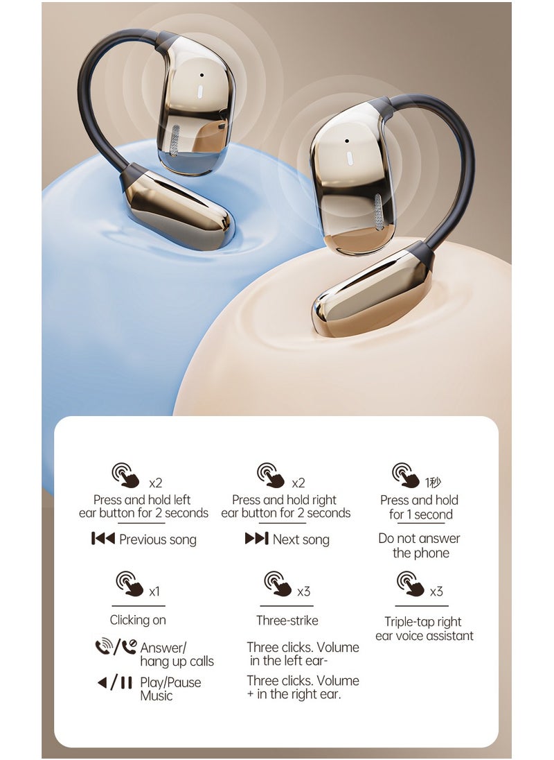 Intelligent Real-Time Translation Wireless Bluetooth Earbuds, HIFI Sound Quality, Ultra-Long Battery Life, Bluetooth 5.4, 150+ Languages Supported, 5-7 Hours Playtime, 60+ Days Standby, Comfortable Silicone Design, UVC Sterilization with 99.9% Effectiveness