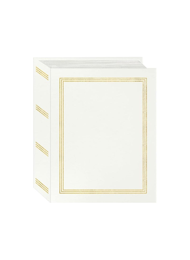 Generic Pioneer Photo Albums A4-100 White Photo Album, 100 Pockets 4