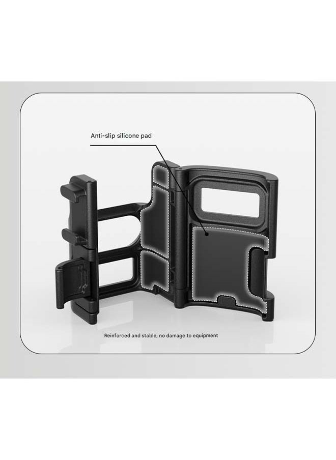 TELESIN Metal Extension Bracket & Universal Mounting Adapter Frame Compatible with DJI Pocket 3