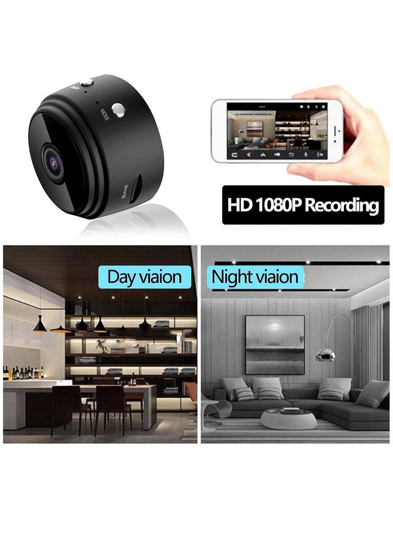 Mini Security Camera, 1080P High Definition Video Camera, Home Office Security Camera, Night Motion Detection