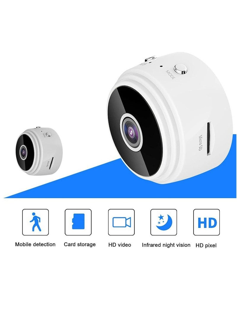 Mini Security Camera, 1080P High Definition Video Camera, Home Office Security Camera, Night Motion Detection