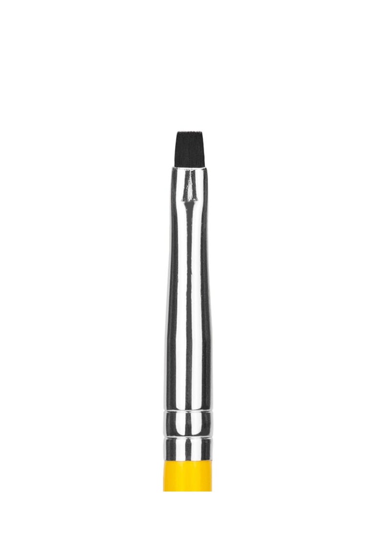 Bdellium Tools Professional Makeup Brush - Studio Series 761 Tight Liner - With Soft Synthetic Fibers, For Precise Application of Eyeshadow (Yellow, 1pc)