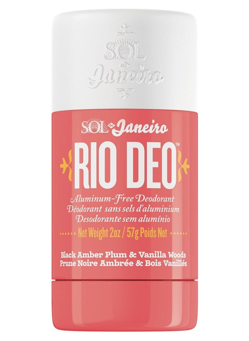 Sol de Janeiro Rio Deo Aluminum-Free Deodorant - Cheirosa 40 Fragrance, 24-Hour Odor Protection, Vegan, Skin-Friendly for Sensitive Skin (57g)