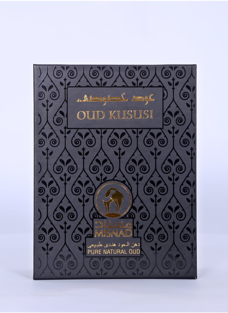 Oud Kususi Dhan Al Oud Premium Attar 3ml of Luxurious Oud Fragrance