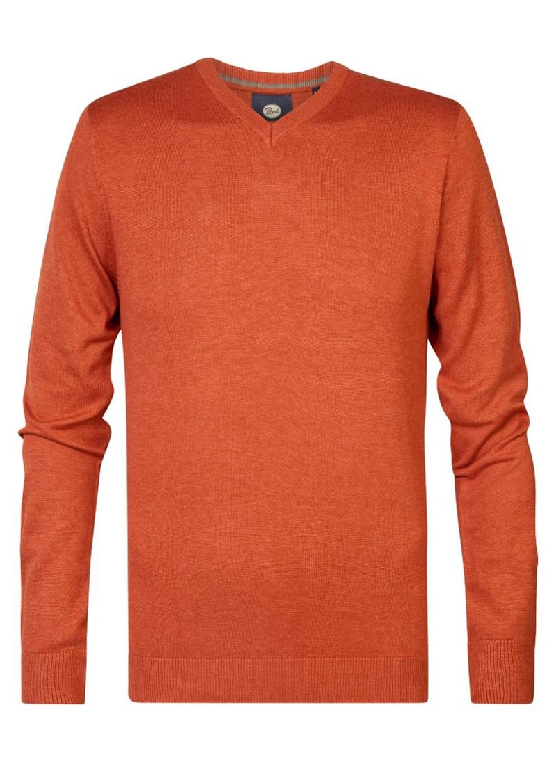 Men Knitwear V-Neck Basic