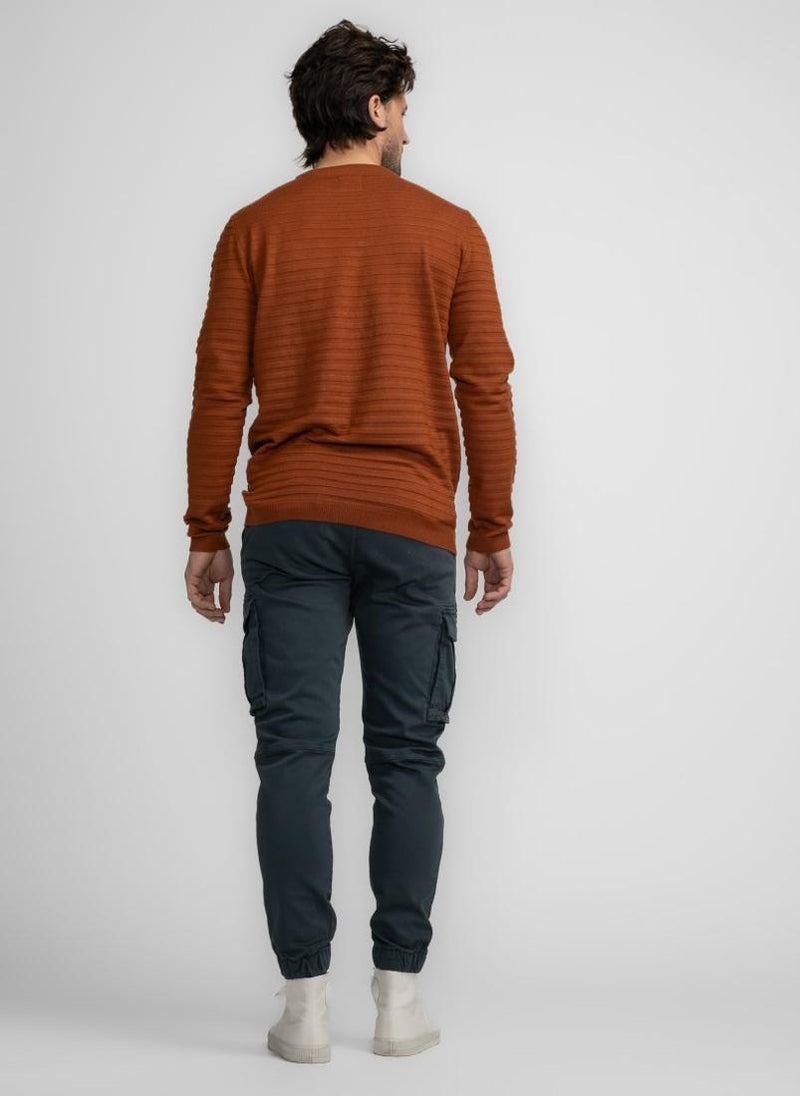 Men Knitwear Round Neck Basic