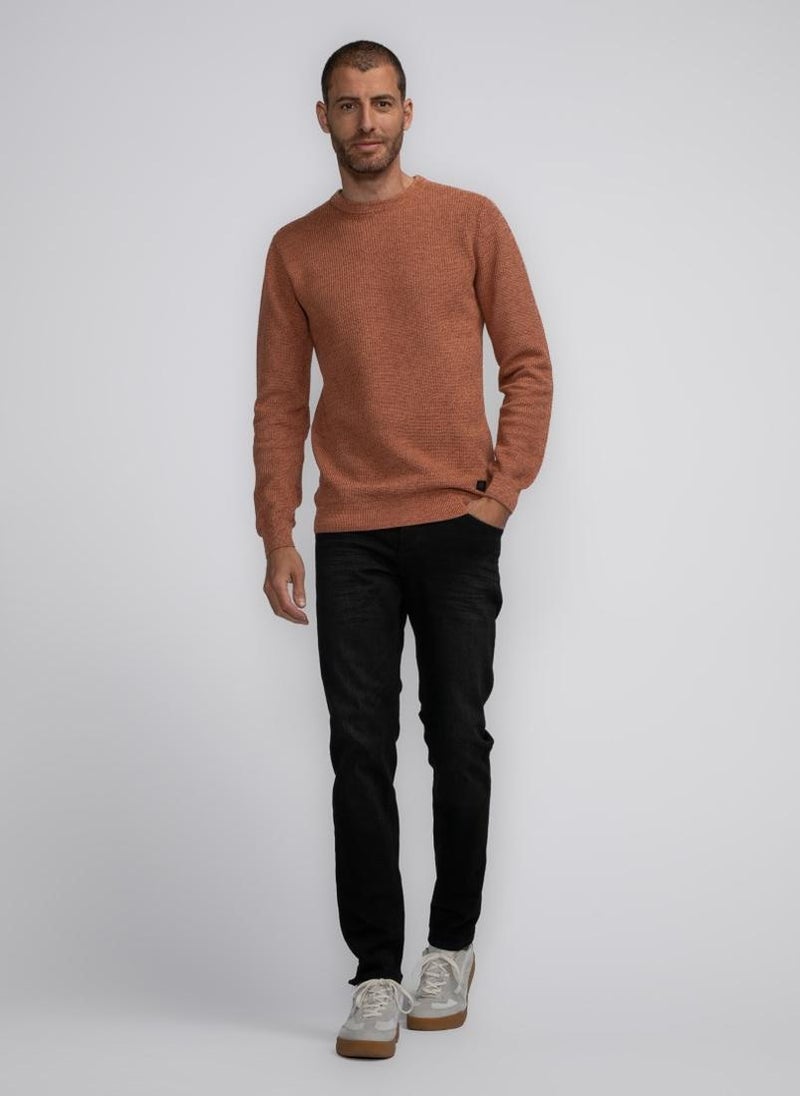 Men Knitwear Round Neck Basic