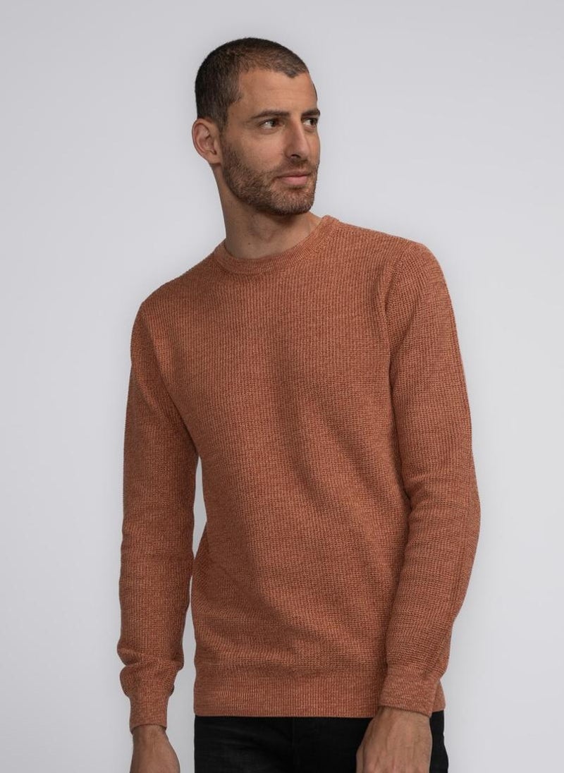 Men Knitwear Round Neck Basic