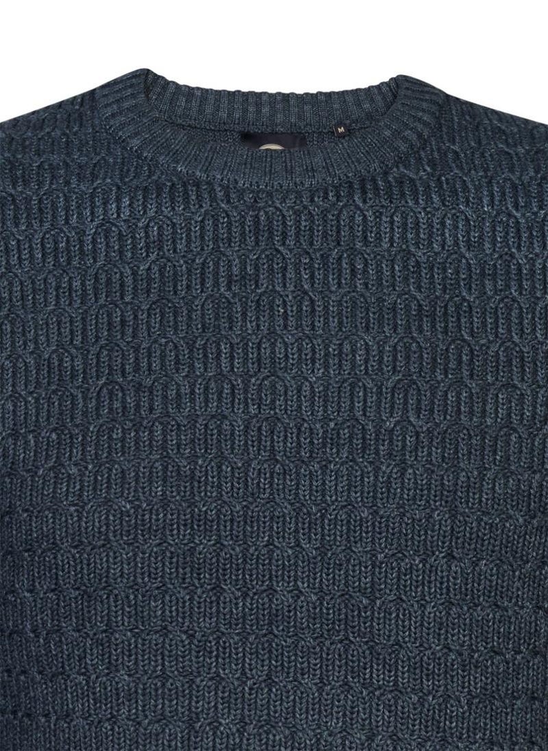 Men Knitwear Round Neck Basic