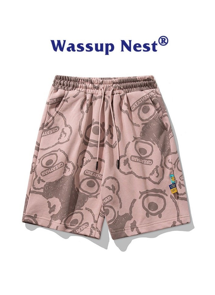 New WASSUP NEST Summer Thin Loose Casual Sports Shorts