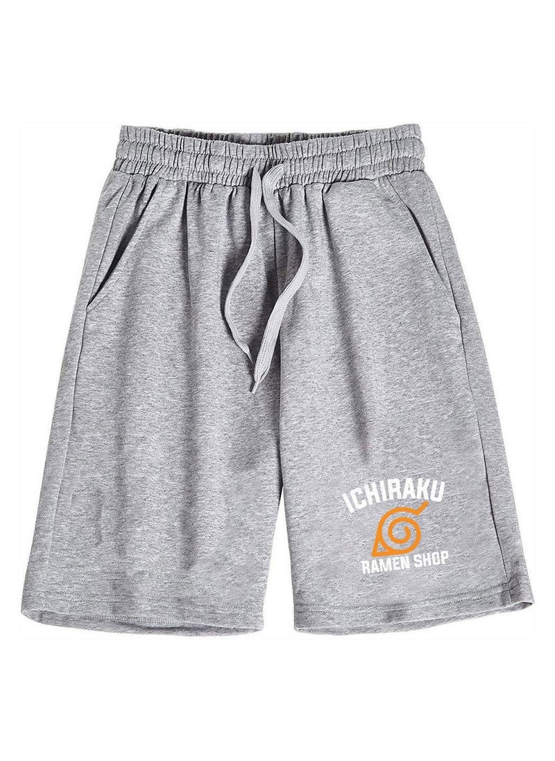 New Naruto 2042D Digital Printed Dragon Ball Double Layer Shorts