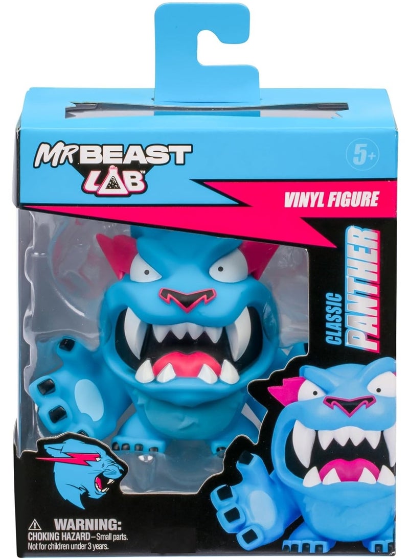 MrBeast Lab Collectible Vinyl Figures - Classic Panther - 3.5 Tall, Packaged in A Premium Display Box. 4 to Collect!