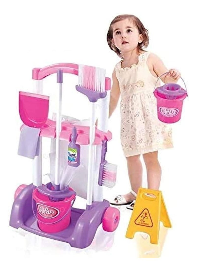 Little Helper, Pretend Play Housekeeping Cleaning Set Toy for Kids - 10 Pieces