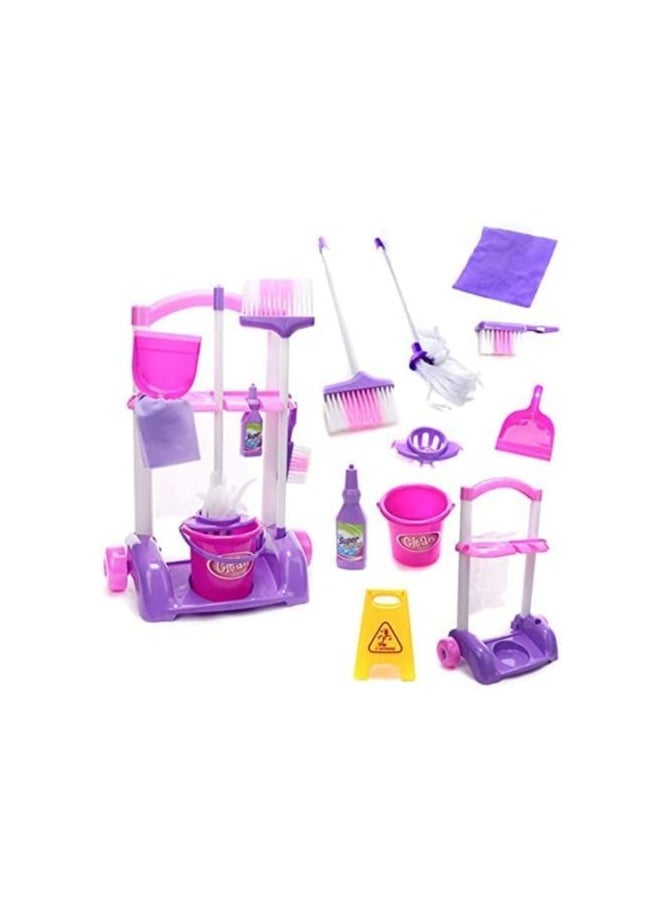 Little Helper, Pretend Play Housekeeping Cleaning Set Toy for Kids - 10 Pieces