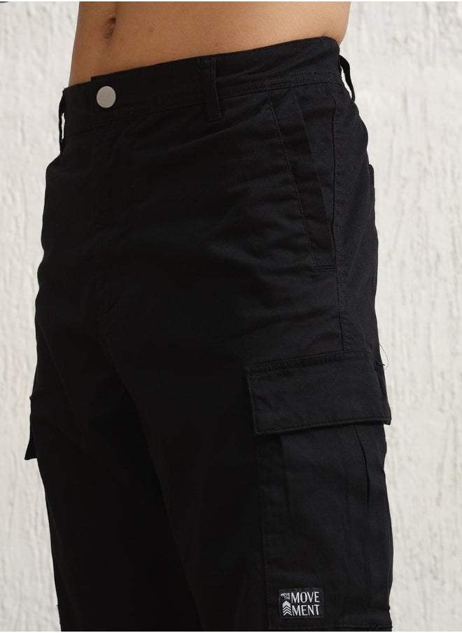 Men Black Trousers