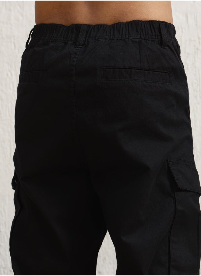 Men Black Trousers