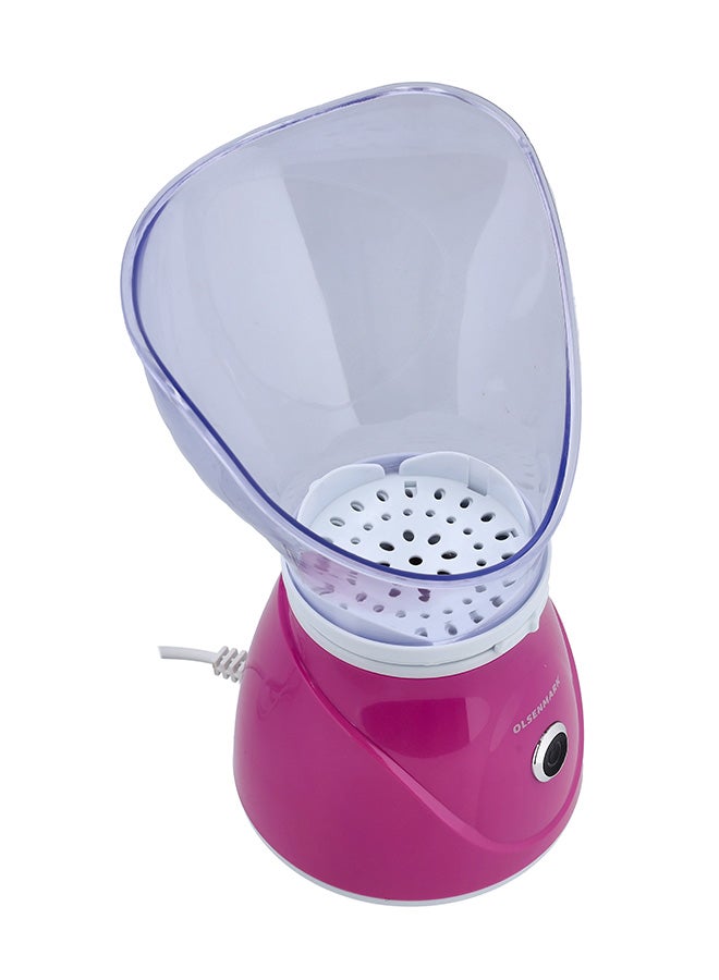 Facial Sauna Pink/Clear