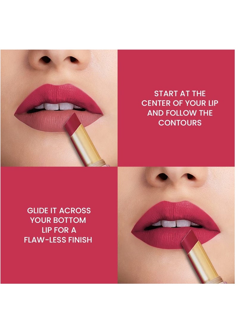Lakme Matte Lip Color MR5 Berry Base 3.6 g