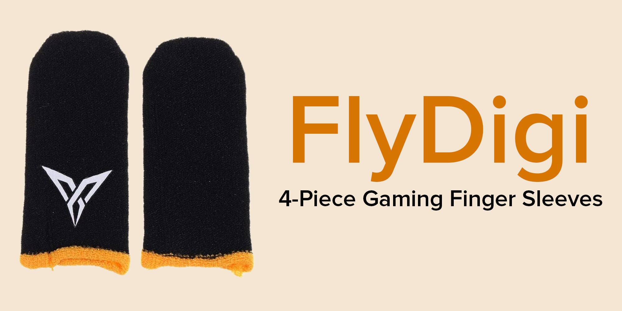 4-Piece Gaming Finger Sleeve Gloves