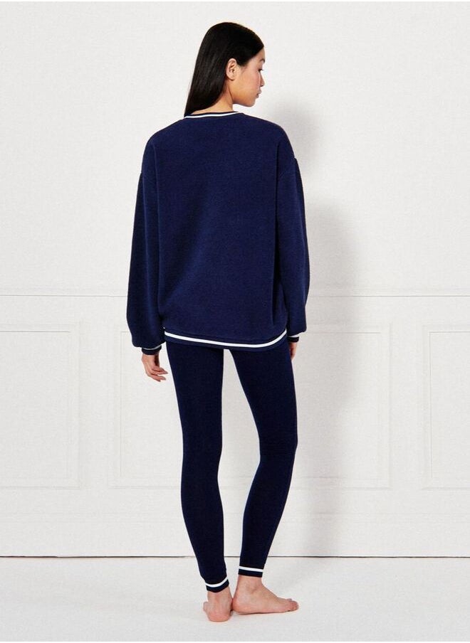 Embroidered sweatshirt