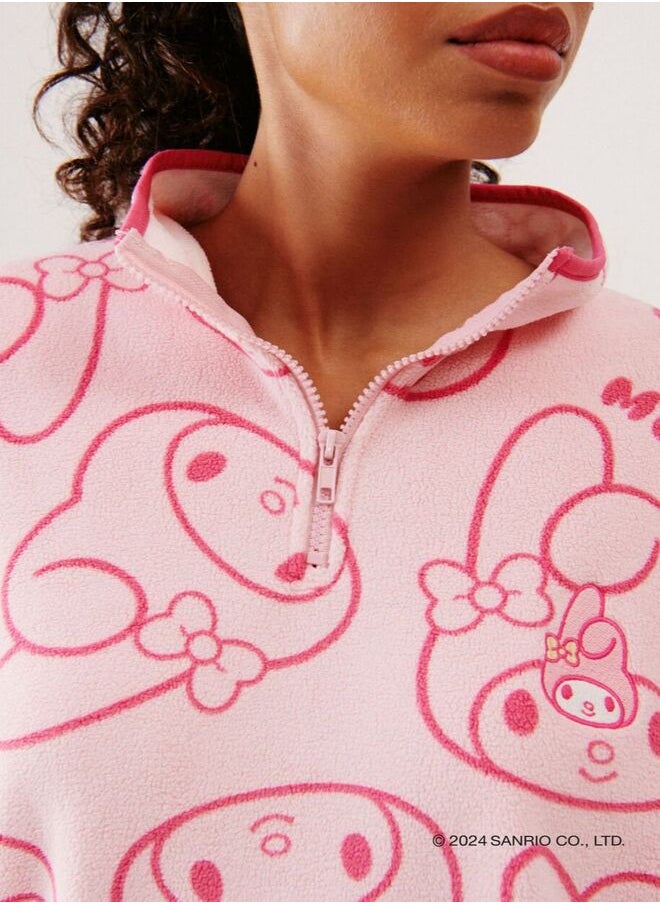 My melody fleece sweatshirt