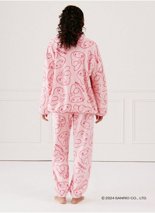My melody fleece sweatshirt
