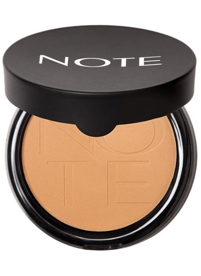 Note Luminous Silk Compact Powder 06, Yellow,