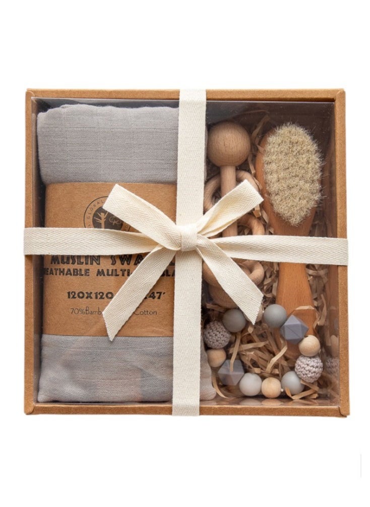 Bambimici - Multi -use Box  for Newborn - Grey