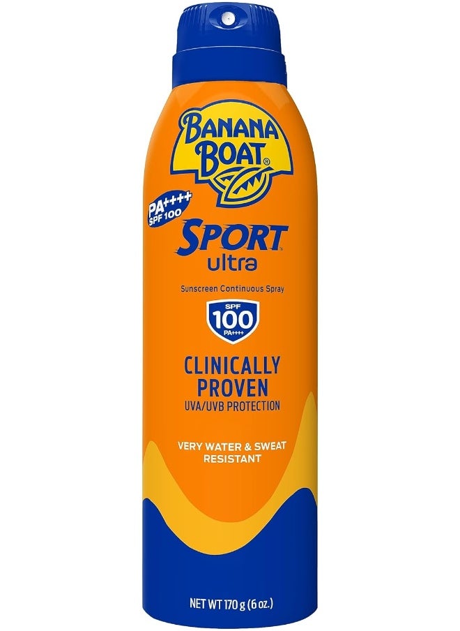 Sport Sunscreen Continuous Invisible Clear Spray