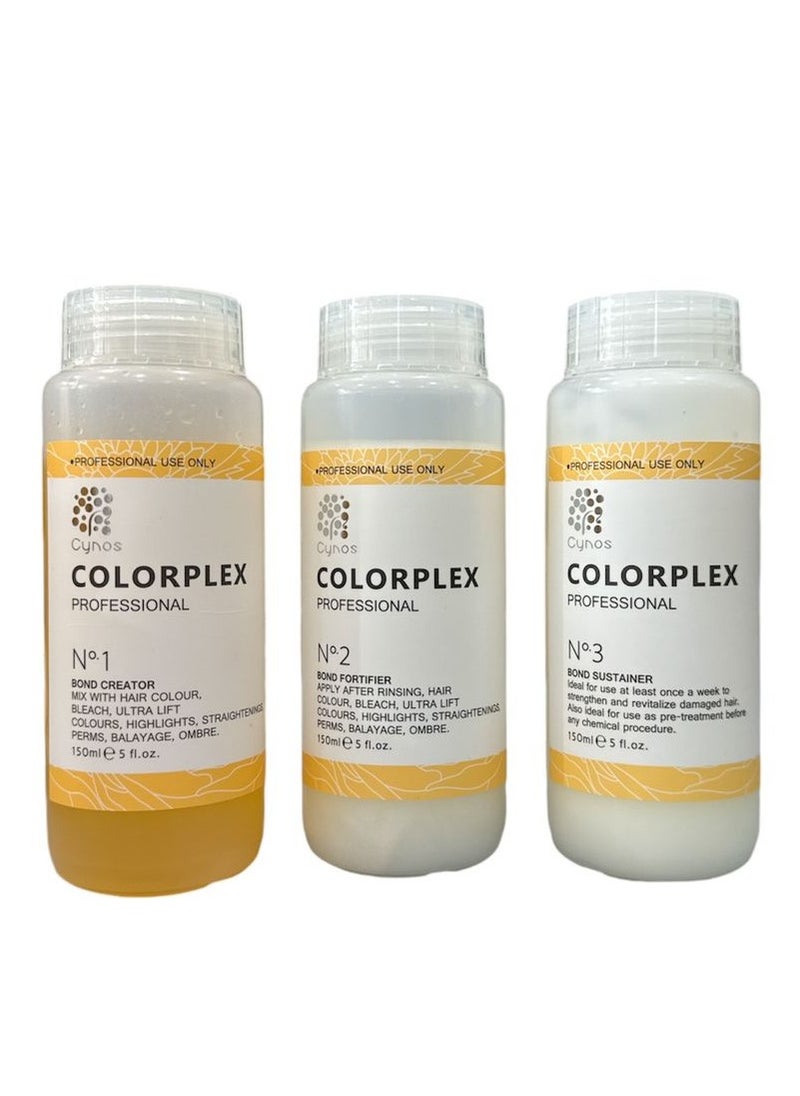 COLORPLEX STRONGER BONDS. SHINIER AND HEALTHIER HAIR .