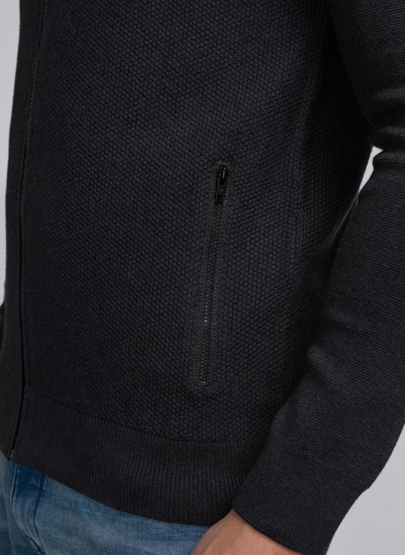 Men Knitwear Collar Cardigan