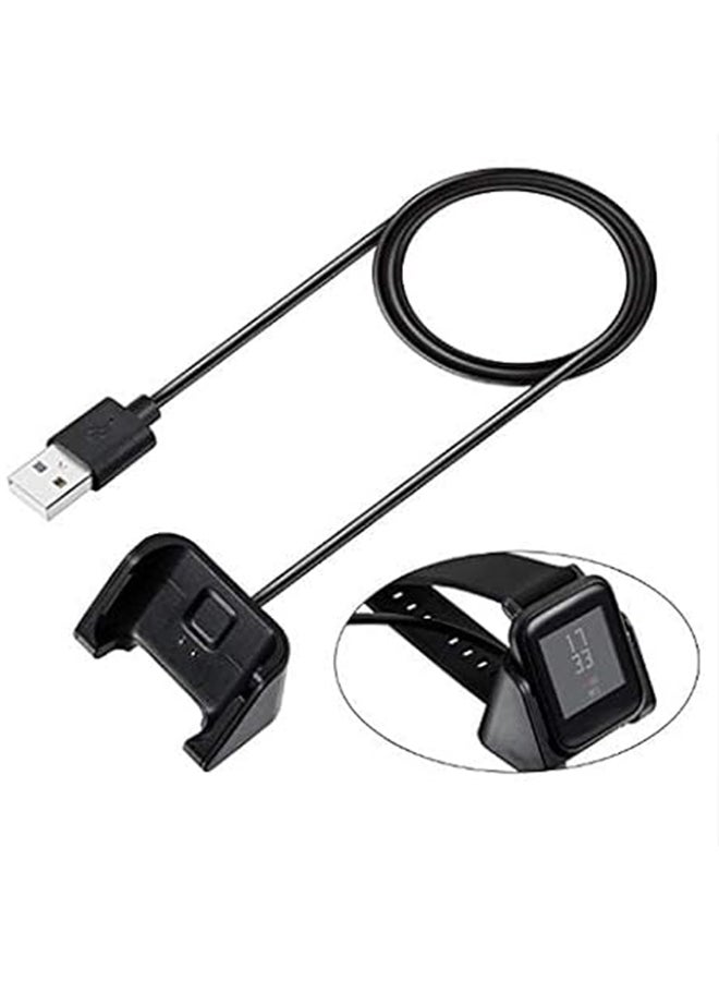 USB Charger Charging Dock For Xiaomi Huami Amazfit Black