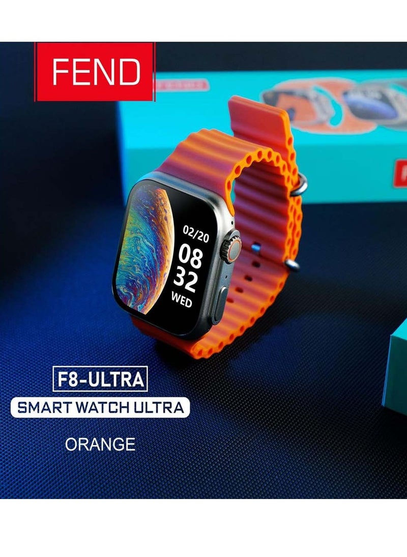 Smart Watch Ultra 49mm AMOLED Screen with Two Set Strap and Wireless Charger For Men's and Boys