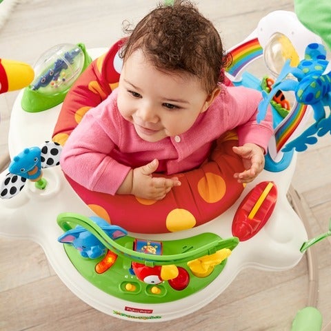 Rainforest Jumperoo Bouncing Cradle