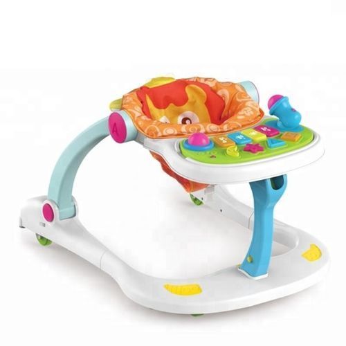 4 In 1 Lion Shaped Plastic Baby Walker